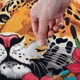 thumbnail image 4 of Dreamtimes Jaguar and Flowers Puzzle 500 Pieces - Wooden Jigsaw Puzzles for Family Games - Suitable for Teenagers and Adults, 4 of 7