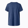 thumbnail image 5 of Women Oversized T Shirts Short Sleeve Summer Casual Loose Top Basic Tee with Pocket Fashion Casual Short Sleeve Shirts Classic Fit Crew Neck Tees Tops, 5 of 7