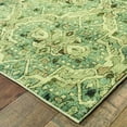 thumbnail image 3 of 5â€™x8â€™ Ivory and Blue Geometric Area Rug, 3 of 3