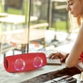 thumbnail image 4 of PEONAVET Audio Bluetooth Audio Bluetooth Bluetooth Haut-Parleur, Caisson de Basses Sans Fil, Haut-Parleur Mini à Grand Volume pour l'Extérieur, Lumière Colorée pour la Maison, Haut-Parleur Portable, 4 of 4