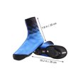 thumbnail image 2 of OULII 1 Paire de Surchaussures d'Hiver Bleues Imperméables Coupe-Vent pour Cyclisme, 2 of 7