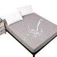 thumbnail image 1 of EASTIN King Size Ultra-Soft & 100% Waterproof Mattress Protector  Mattress Pad  Mattress Cover  Vinyl-Free  Comfortable & Noiseless, 1 of 9