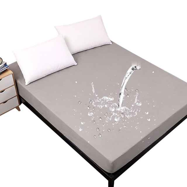 EASTIN King Size Ultra-Soft & 100% Waterproof Mattress Protector Mattress Pad Mattress Cover Vinyl-Free Comfortable & Noiseless