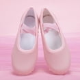 thumbnail image 7 of OGLCCG Ballet Shoes for Girls Soft Canvas/Leather Dance Slippers Ballerina Shoes for Girls, High Performance,Size 2-10, 7 of 7