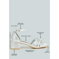 thumbnail image 6 of Babylon Low Block Heel Rhinestone Sandals, 6 of 11