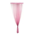 thumbnail image 2 of Qianduo Sheer Curtains - See Through Curtains - Embroidered Sheer Curtains - Polyester - 200X100cm - Pink, 2 of 3