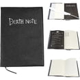 thumbnail image 3 of Death Note Notebook, Anime Theme with Necklace and Feather Pen, School Office Supplies Gift, 21, 3 of 5