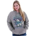 thumbnail image 3 of The Smurfs Kanji Respect the Hustle Unisex Plus Size Hoodie Brisco Brands 2X, 3 of 5