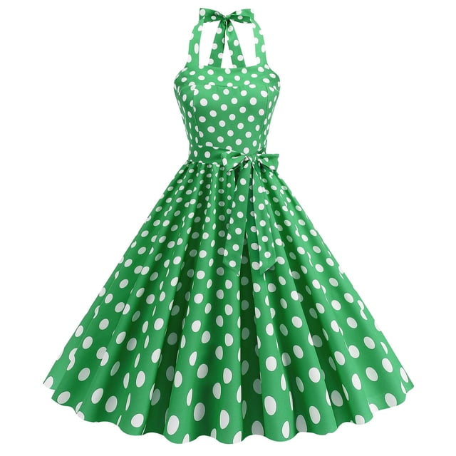 Vestido de Verano para las Mujeres, Encaje Impreso Camis sin Mangas Vestido de Cuello Redondo con Cremallera Grande Del Doblado