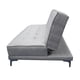 thumbnail image 2 of Sofa Cama Zeus Plata 3 posiciones Lino nacinoal EL BAZAR STORE Moderno Abotonado, 2 of 4