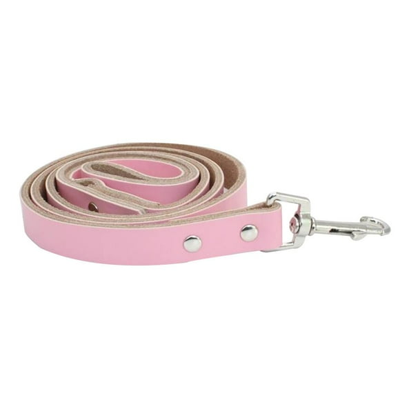 Methold Cuerda para caminar para perros y gatos, correa para mascotas, alambre largo y liso de cuero PU Suministros para perros No.03