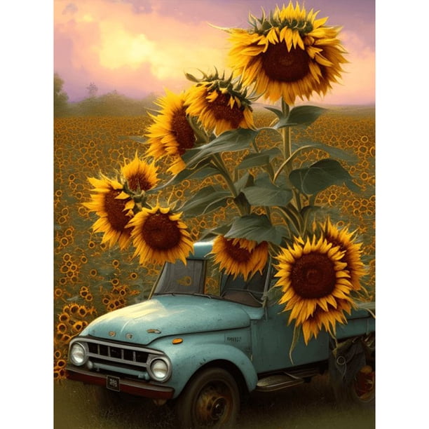 Diamond Painting 5D DIY Kit de coche de taladro cuadrado completo decoración del hogar (ZQA475) FLhrweasw Nuevo