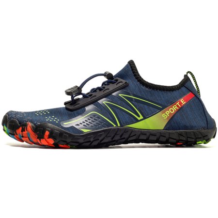 

Earlde Men Durable Water Shoes Quick-Dry Aqua Socks Barefoot Skin Shoes for Water Sports Mud Racing Hiking Beach Surf Swimming Shoes
