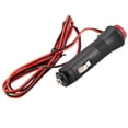 thumbnail image 4 of Switch 12V-24V Auto Car Cigar Lighter Socket Plug Connector Extension Cord with Switch, 4 of 5