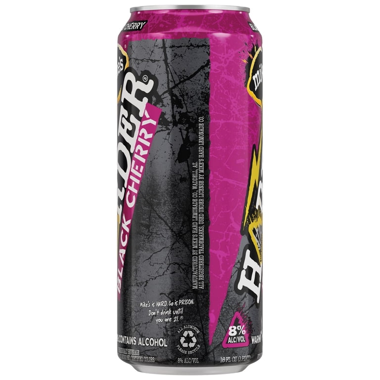 Mike's Harder Lemonade Black Cherry, 16 fl oz Can, 8% ABV