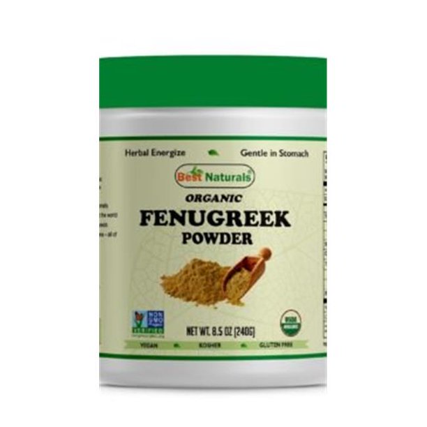 Best Naturals 614162 8 oz Organic Fenugreek Seed Powder 12 per Case