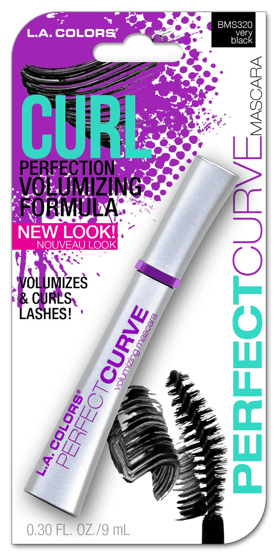 L.A COLORS PerfectLash MascaraPerfect Curve Black, 0.30 OZ Walmart