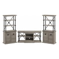 thumbnail image 1 of Coliseum 60W TV Stand with Bookcases in Driftwood Gray - Engineered Wood, 1 of 7