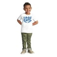thumbnail image 3 of US Air Force Vintage Banner Logo Toddler Boy Girl T Shirt Infant Toddler Brisco Brands 12M, 3 of 6
