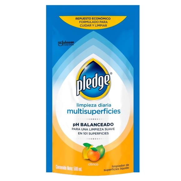 Limpiador multisuperficies Pledge líquido aroma cítrico 500 ml
