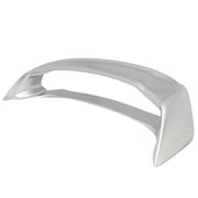 Ikon Motorsports Compatible with 12-15 Civic MU Trunk Spoiler Painted #NH700M Alabaster Silver Metallic