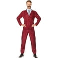 thumbnail image 2 of Newsreader News Anchor Men's Costume Small 34-36, 2 of 2