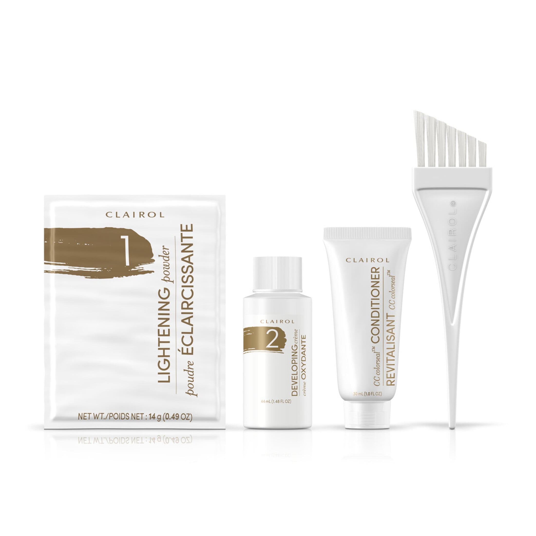 Clairol Balayage Permanent Hair Dye Highlighting Kit, Hair Color, Balayage Brunettes, 1 Application