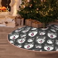 thumbnail image 5 of Fotbe HUSKY Face Pattern Christmas Tree Skirt, Tree Skirts Plush Christmas Decorations, Christmas Tree Skirts Xmas Decorations Holiday Party Decor-30", 5 of 6