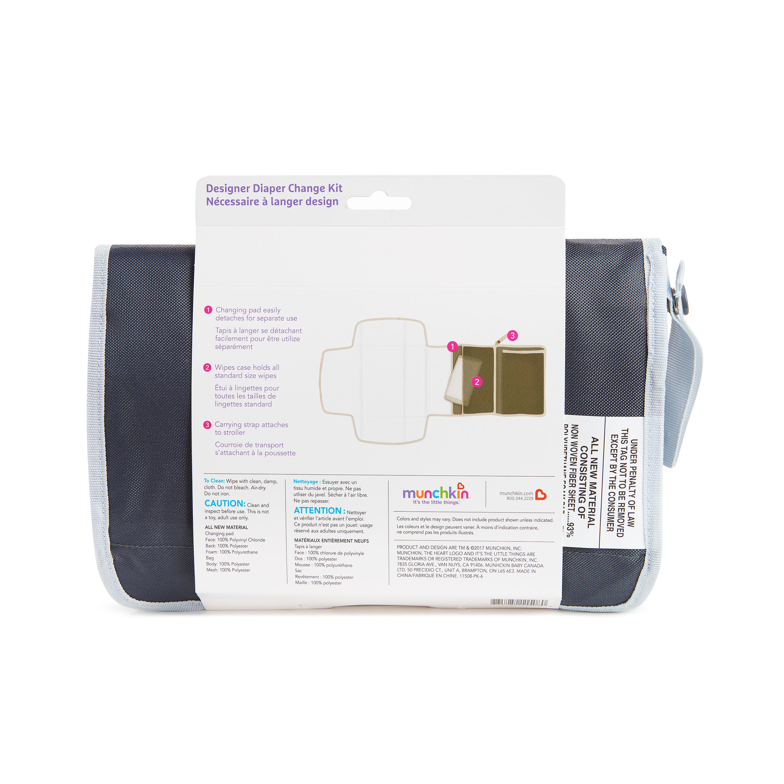 Munchkin Go Change Portable Diaper Changing Kit photo 6