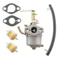 thumbnail image 2 of Carburetor Carb Kit For Wen 56180 1800W 98CC 1500 1800 Watt Gas Generator w/ Gaskets Ironton 57599 DG1800 Generator 222802, 2 of 6