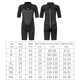 thumbnail image 5 of Niños Niños Niñas Traje de buceo Volver Zip Ropa de playa Traje de baño 2MM para deportes acuáticos, 5 of 9