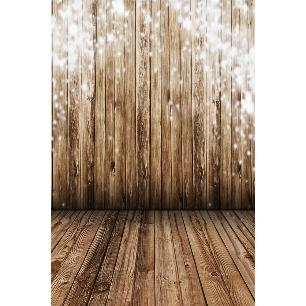 3X5FT-Imitation Wood Photography Backdrops Wall Decoration Photo Studio Background