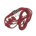 thumbnail image 1 of Colaxi 4Pcs Yoga Wall Rope, Cotton Yoga Rope, Sturdy Portable Yoga Auxiliary Training Wall Rope for Gym Strength Training Fitness Red, 1 of 8