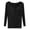 Black, variant on Vedolay Womens Fashion Print Long Sleeve Tops Loose Blouse Casual Tee Sweatshirts Tunic Grey,S