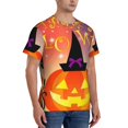 thumbnail image 5 of Rocae Halloween for Men's Moisture-Wicking Crew Tee - T-Shirt for Sports, Outdoor Activities, and Casual WearSmall, 5 of 9