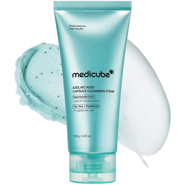 Limpiador facial medicube en forma de cápsula de ácido azelaico, 125 ml