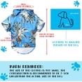 thumbnail image 2 of Disfraz para Mascotas Geyoga Camisetas Hawaianas con Gafas de Sol y Corona, 2 of 6