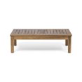 thumbnail image 6 of Santa Otis Outdoor 4 Seater Acacia Wood Chat Set with Cushions, Teak and Cream, 6 of 10