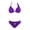 Purple, variant on Smart And Sexy Wmr Sa259 Swim Halter Tan