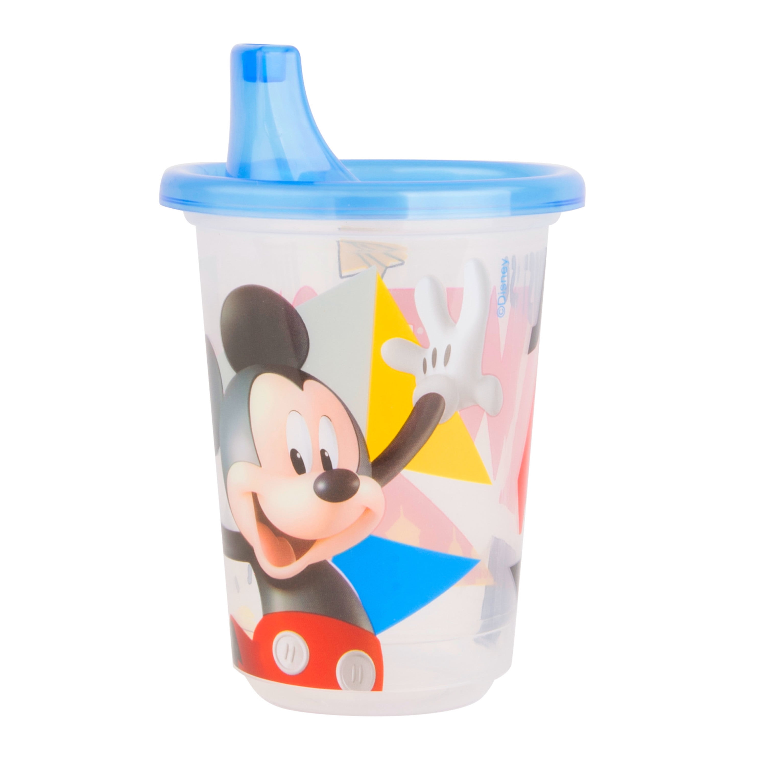 Personalized Mouse toddler cup Mouse kids cup with lid and straw with your choice of accent color