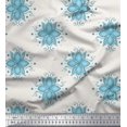 thumbnail image 1 of Soimoi Rayon Fabric Flower Artistic Print Fabric by Yard 56 Inch Wide, 1 of 3
