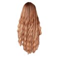 thumbnail image 2 of NARABB 32inch Light Brown With Gradient Gold High Temperature Silk Chemical Fiber Hair, 2 of 9