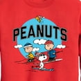 thumbnail image 3 of Peanuts - Snoopy and Friends Skiing - Toddler And Youth Crewneck Fleece Sweatshirt, 3 of 6