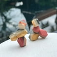 thumbnail image 5 of PlanToys® Geo Stacking Rock Wooden Montessori Balancing and Fine Motor Toy | Creative Thinking, Coordination and Early Problem Solving Activity | Eco Friendly Educational Open Ended Play Set, 5 of 11