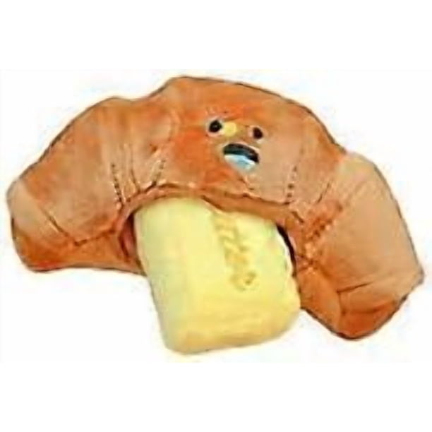 Croissant Nose Toys, Squeaky and Ruffled Plush Dog Toys, Dog Hide and Seek Interactive Toys, Pet Toys for Small and Medium Dogs Chew Toys