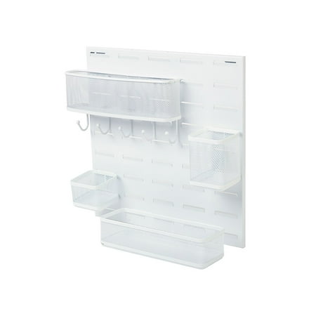 Staples Desk Organizer Kit Hanging White Mesh 2030223 Walmart Com