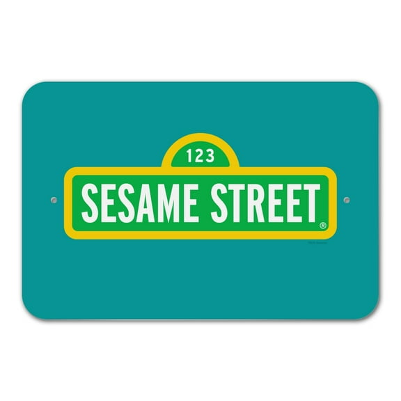 Sesame Street Logo Home Business Office Sign