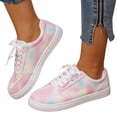 thumbnail image 5 of Canvas Shoes for Women and Men Low Top Lace Up Shoes Comfortable Tennis Shoes, Women's Fashion Sneakers Classic Casual Shoes, 5 of 9
