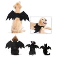 thumbnail image 1 of OULII Funny Dog Outfit Bat Wings Design Felt 1Set Pet Costume for, 1 of 4
