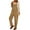 Khaki, variant on TOPUUTP Corduroy Overalls for Women Adjustable Straight Leg Long Pants Bib Overalls Comfy Sleeveless Baggy Jumpsuit W/Pockets